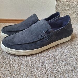 Olukai Pahono Slip On Gray Suede Mens Size 9.5M